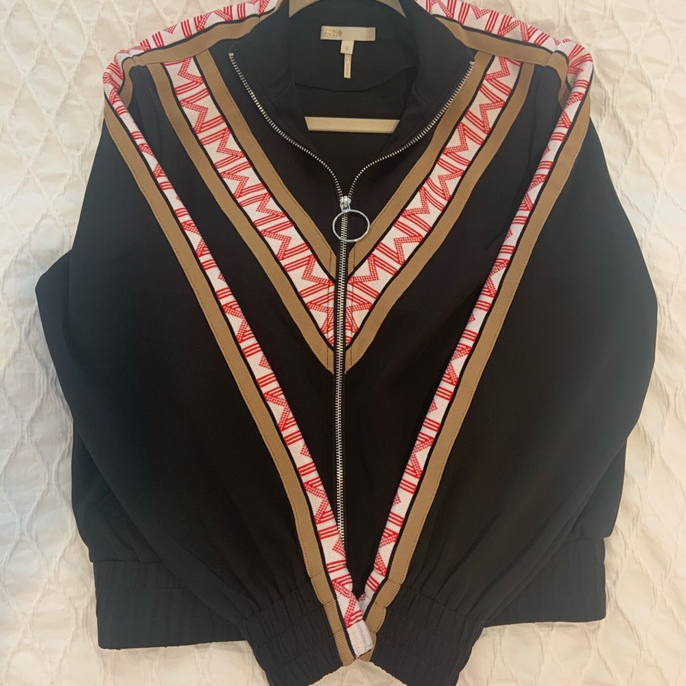 Maje black light zip up size 1 ( s)